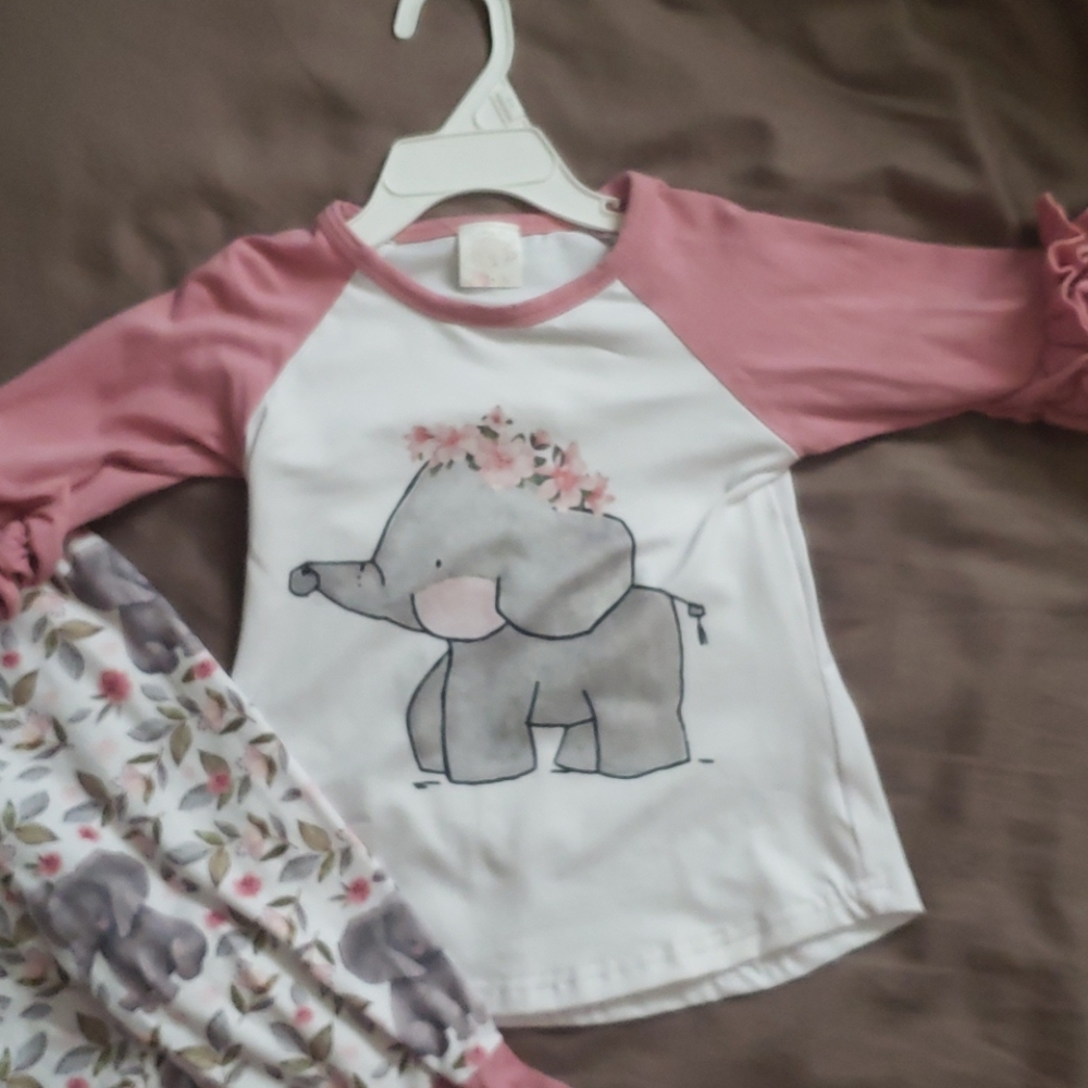 Elegant Bell bottom elephant outfit